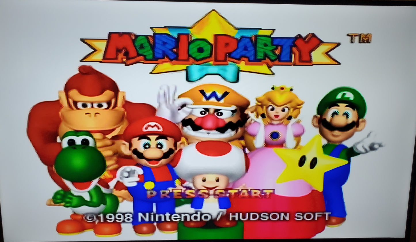 Mario Party 1 N64 Nintendo 64 Video Game Cartridge