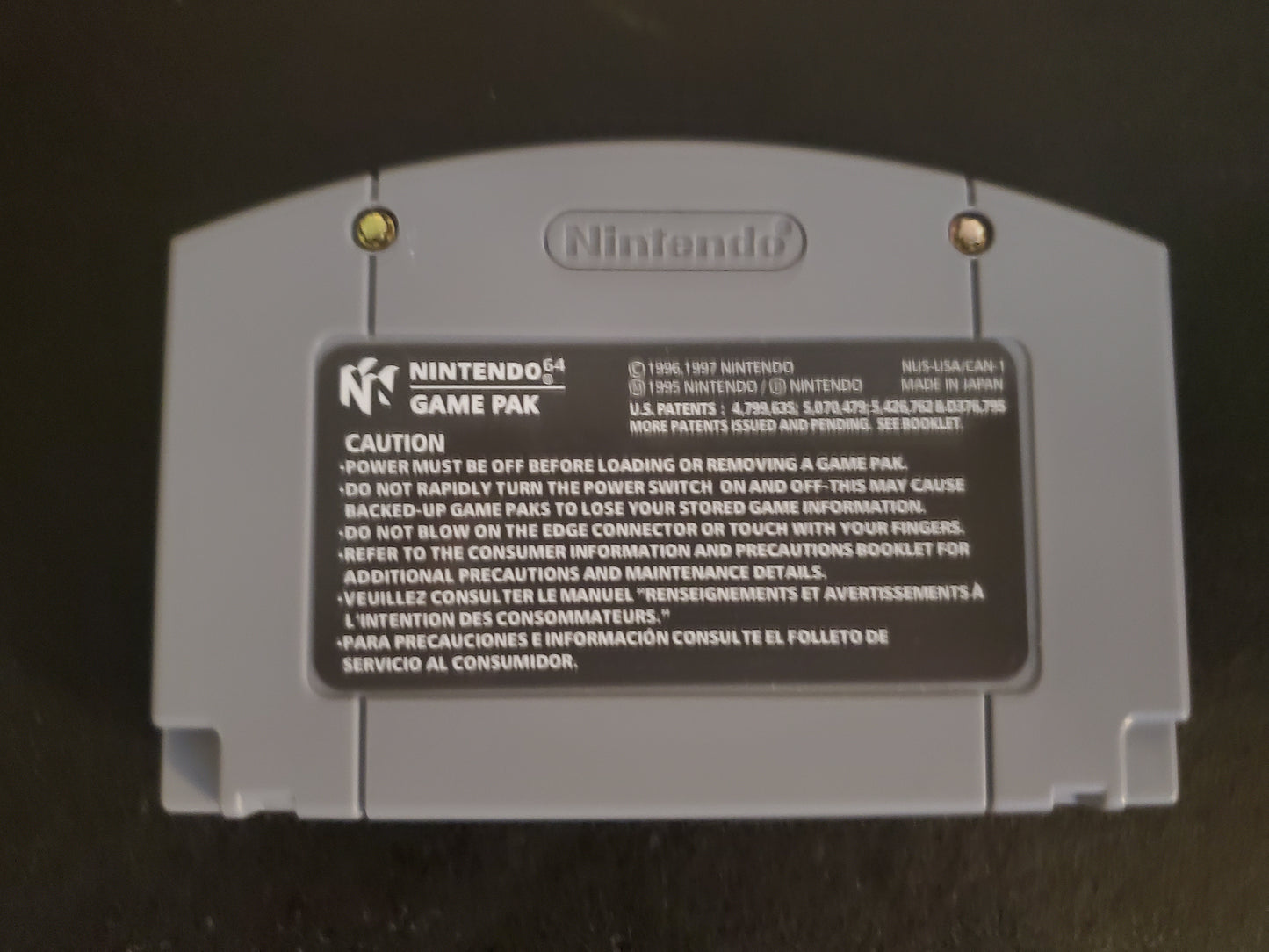 Mario Party 1 N64 Nintendo 64 Video Game Cartridge