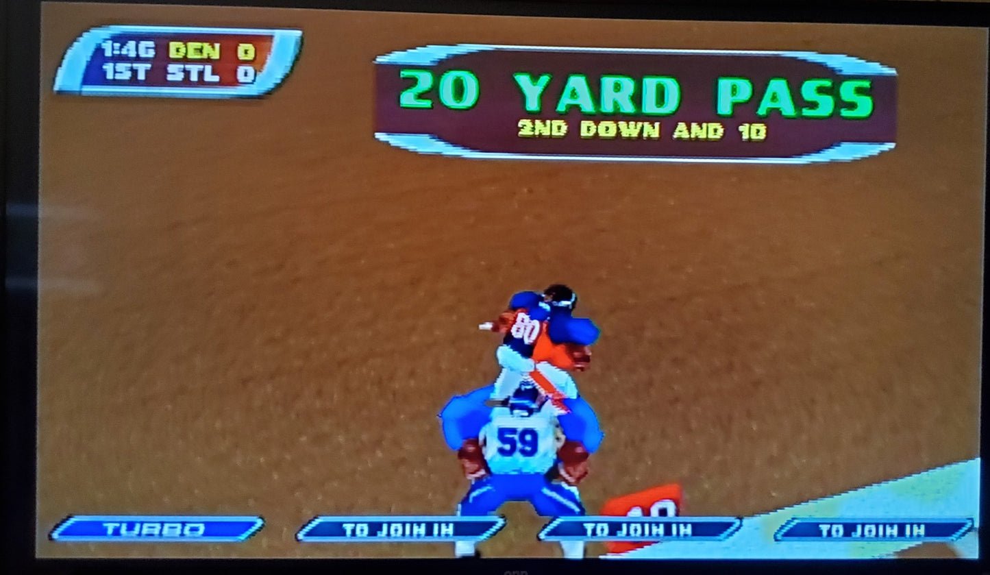 NFL Blitz N64 Nintendo 64 Video Game Cartridge 1998