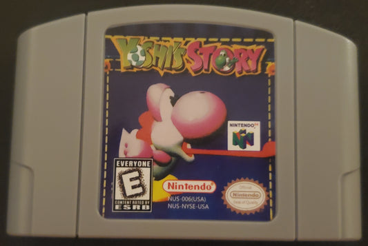 Yoshi's Story N64 Nintendo 64 Video Game Cartridge 1998