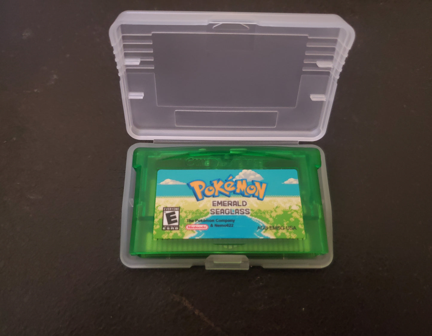 Pokemon Emerald Seaglass GBA Pokemon ROM Hack Video Game Boy Advance