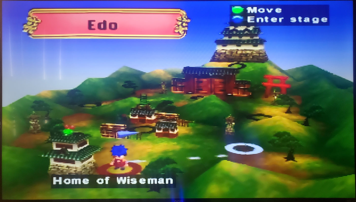 Goemon's Great Adventure N64 Nintendo 64 Video Game Cartridge 1999
