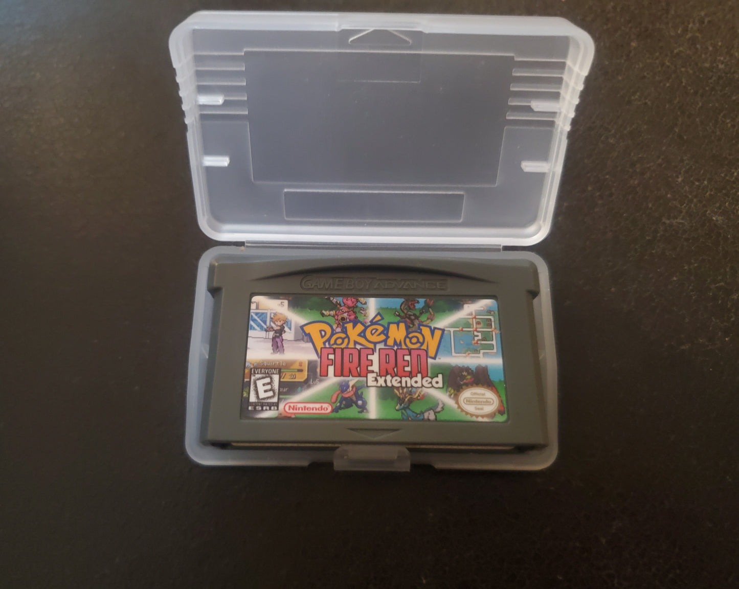 Pokemon FireRed Extended GBA ROM Hack Video Game Boy Advance