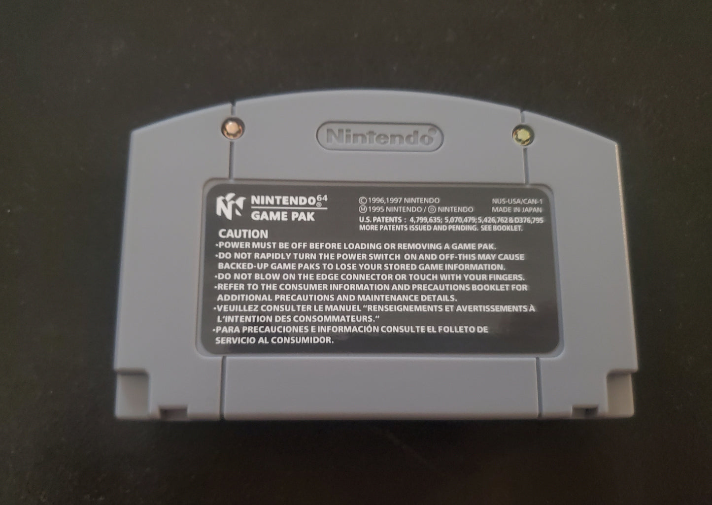 Army Men Sarge's Heroes 2 N64 Nintendo 64 Video Game Cartridge 2000