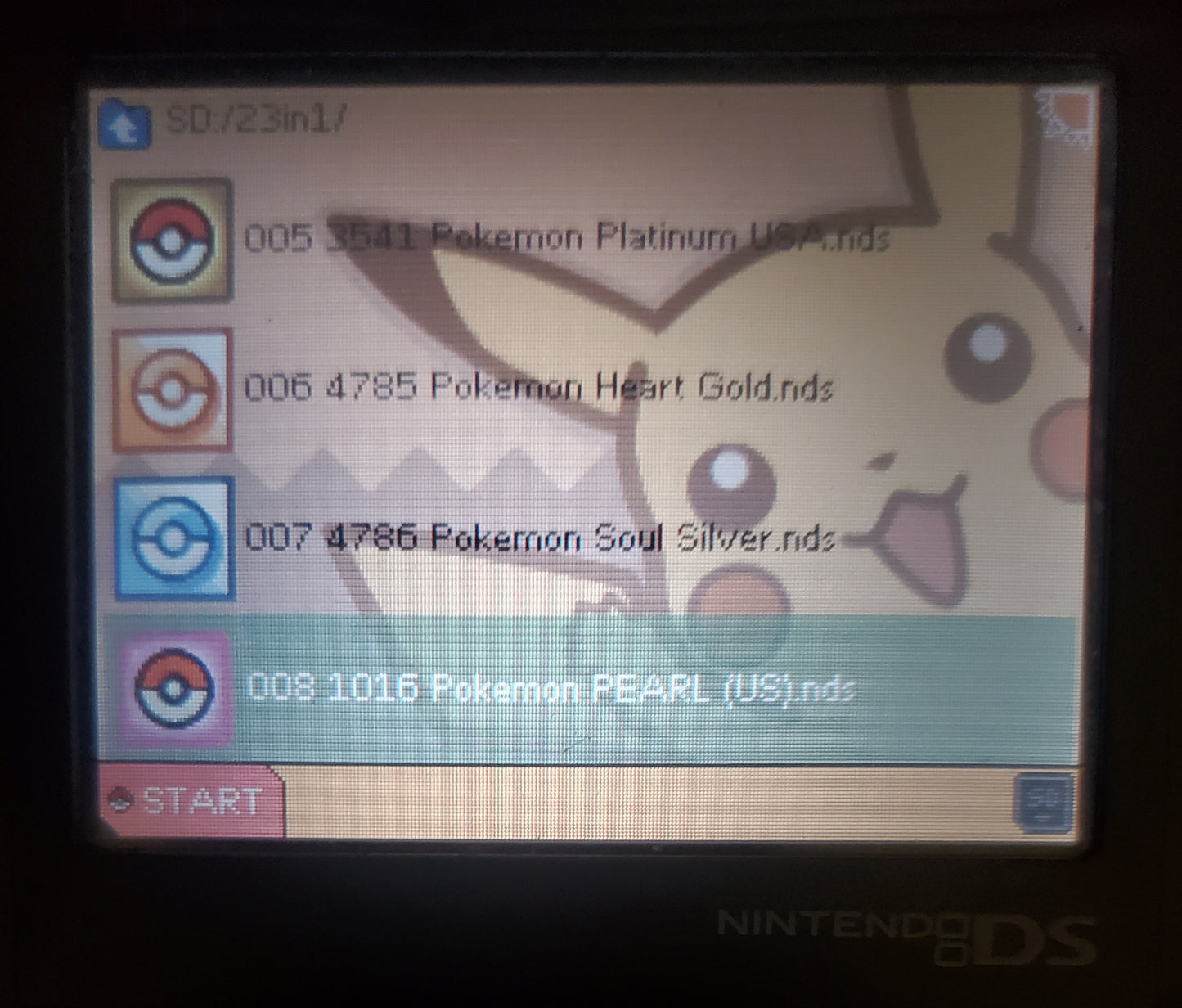 Pokemon 23 in 1 Nintendo DS Huge Collection Great Value Lot