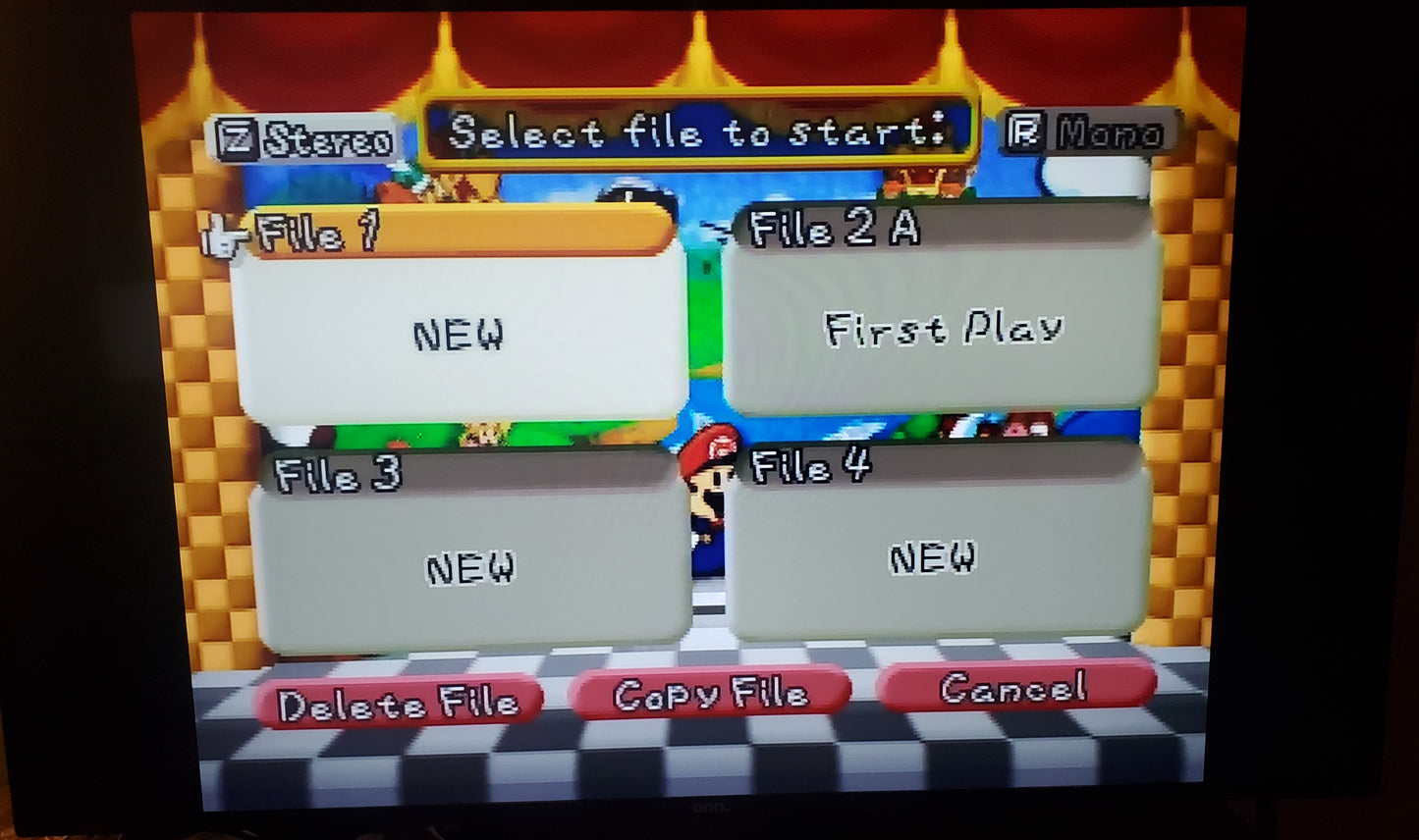 Paper Mario N64 Nintendo 64 Video Game Cartridge 2000