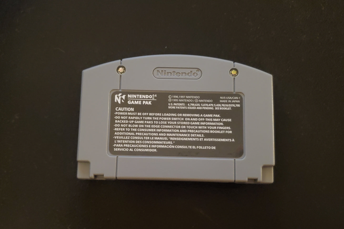 Cruis'n USA N64 Nintendo 64 Video Game Cartridge 1996