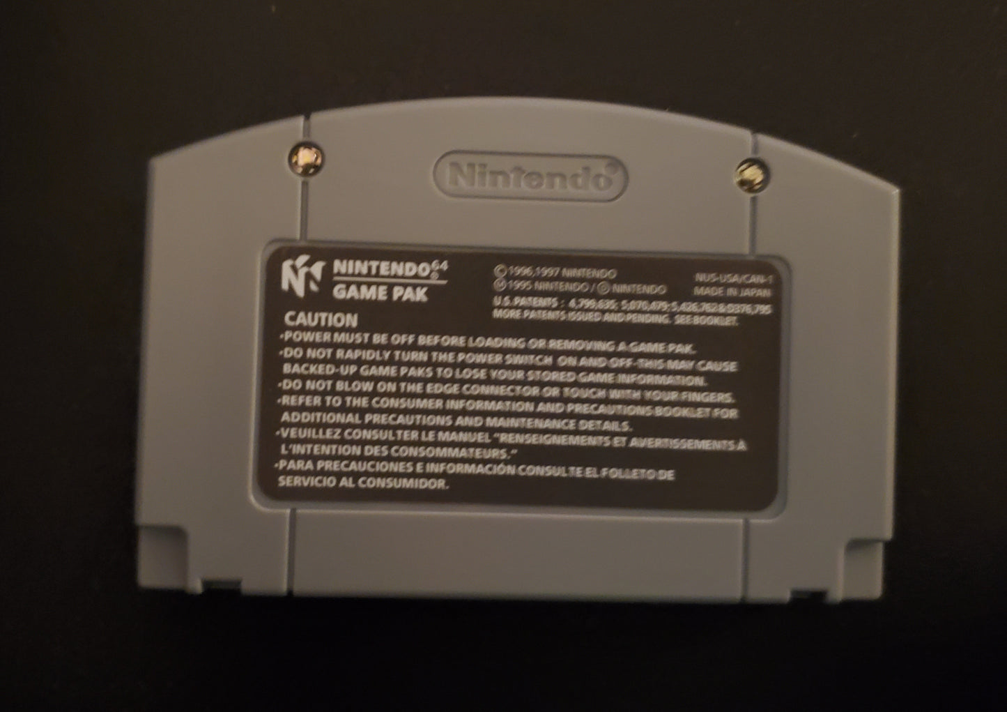 Cruis'n Exotica N64 Nintendo 64 Video Game Cartridge 2000