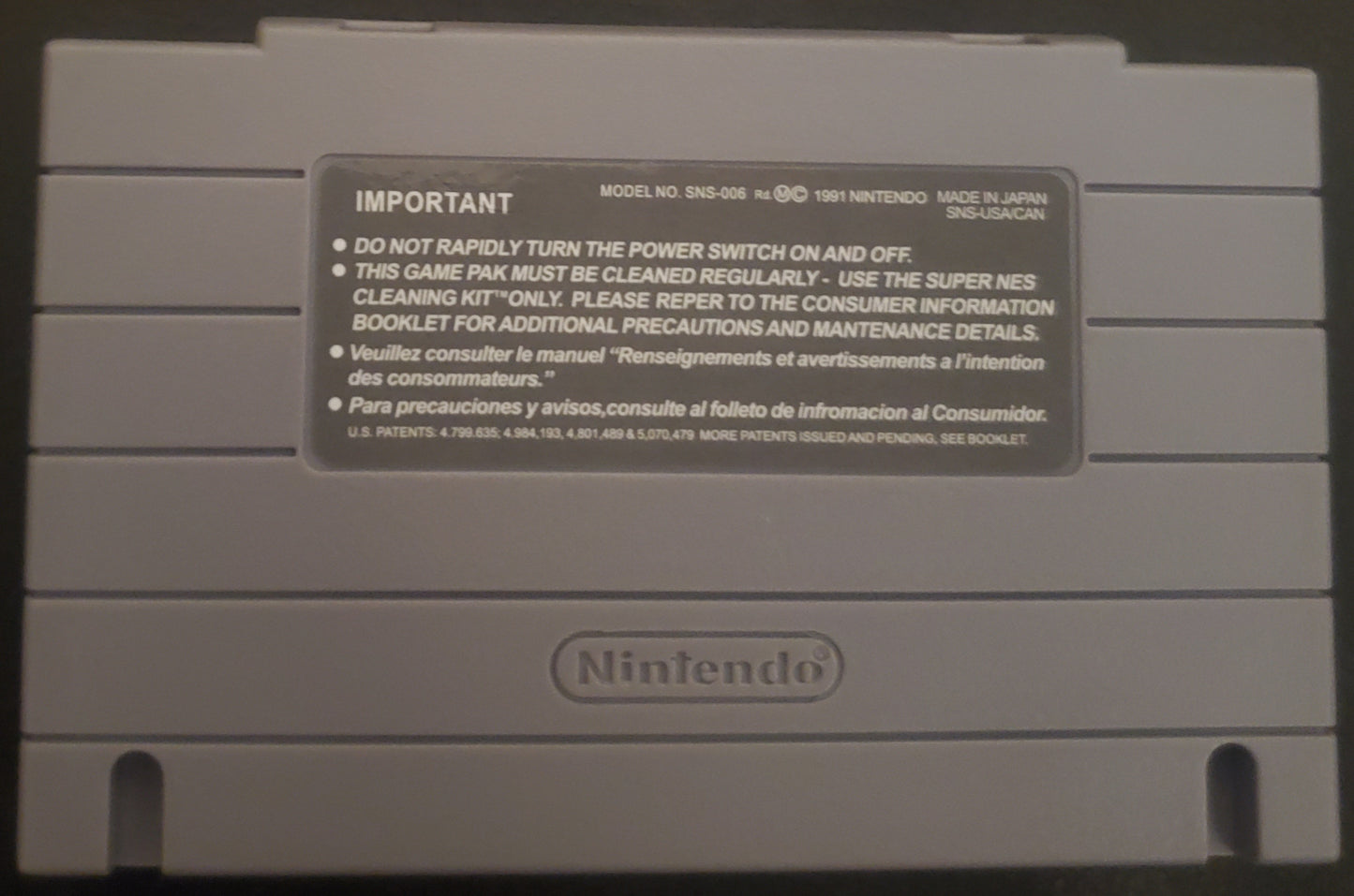 Final Fantasy 5 SNES Video Game Cartridge Super Nintendo 1992