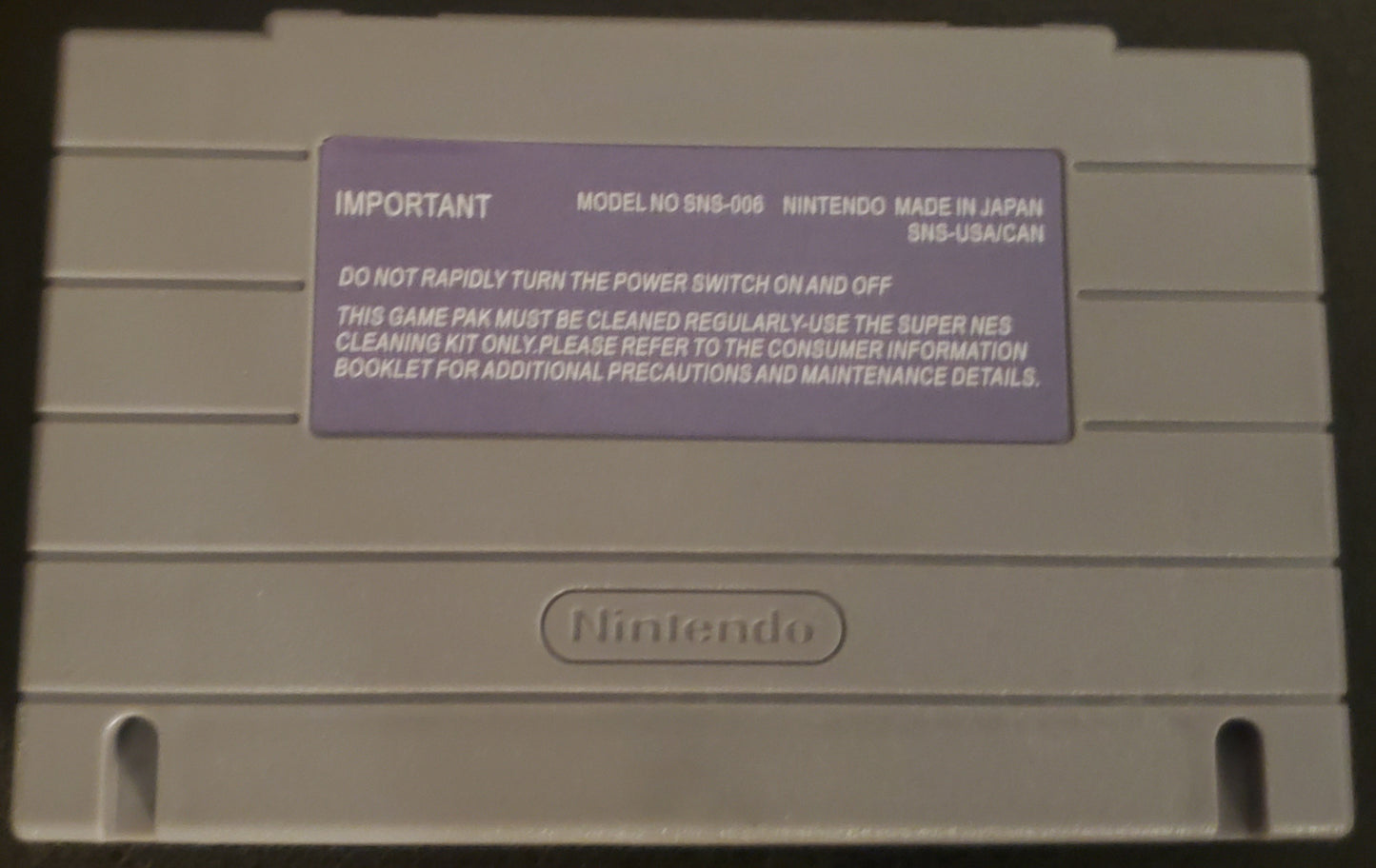 Spider-Man and Venom Maximum Carnage SNES Video Game Super Nintendo 1995