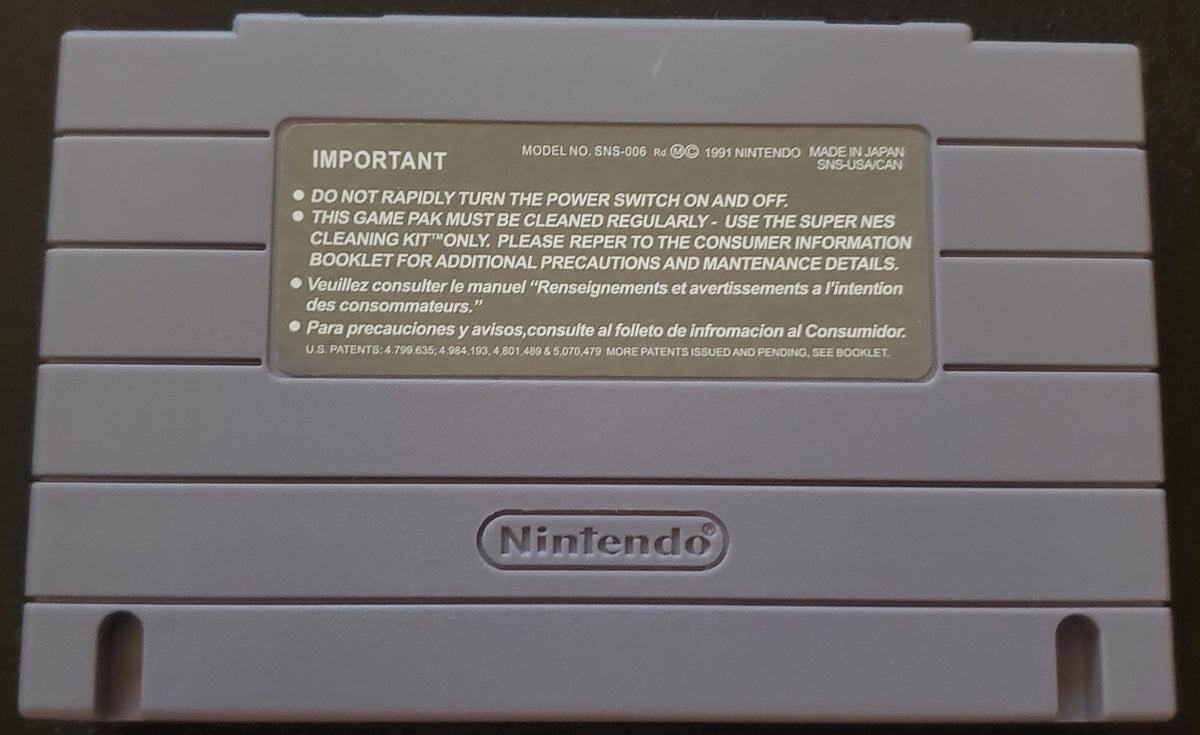 Eathworm Jim 2 SNES Video Game Cartridge Super Nintendo 1995