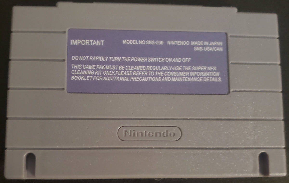 The Adventures of Batman and Robin SNES Video Game Super Nintendo