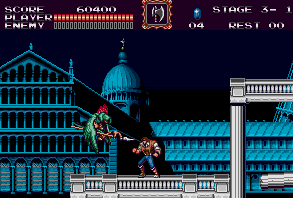 Castlevania The New Generation Sega Genesis Mega Drive Video Game