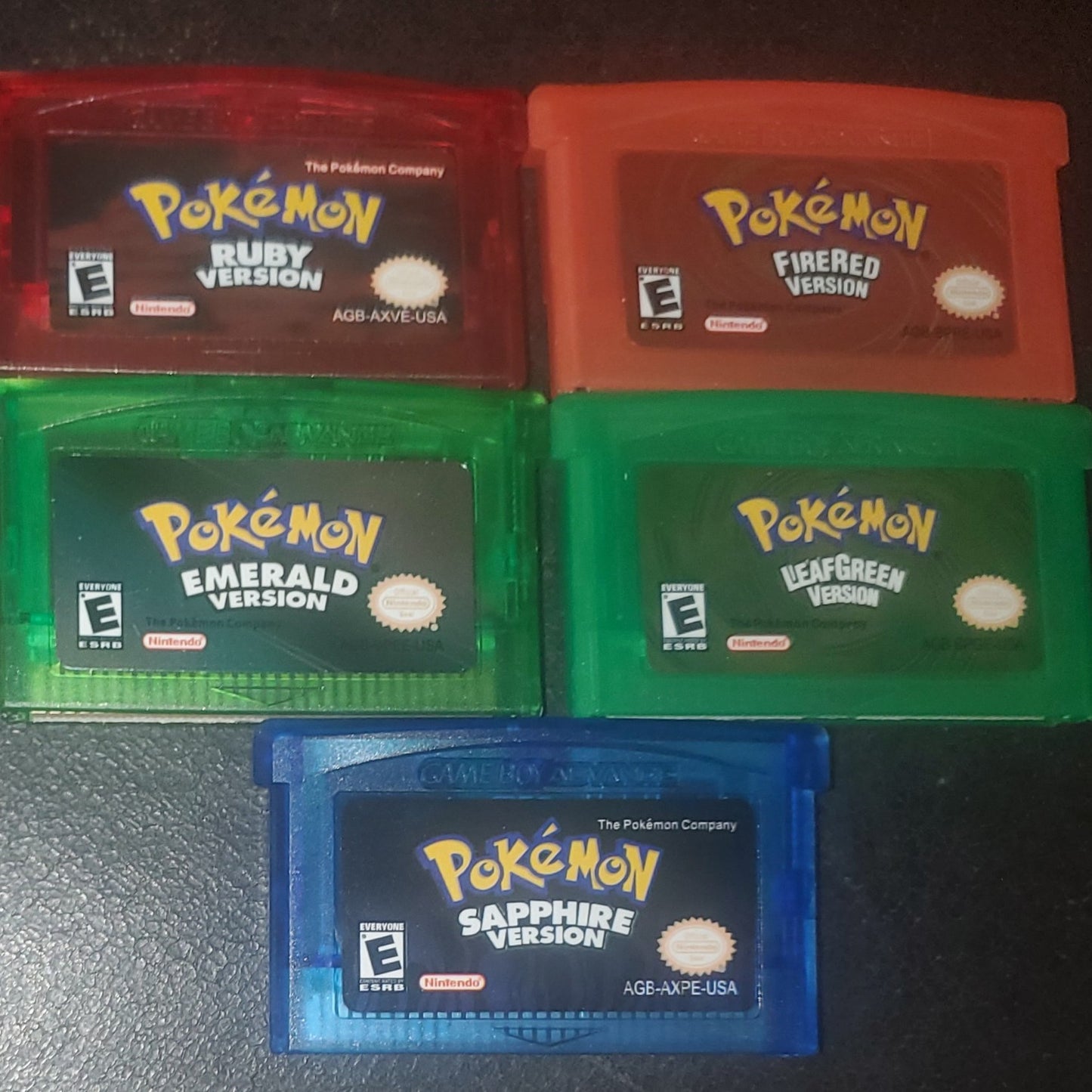 GBA Video Games Collection Bundle Lot Nintendo Gameboy Advance