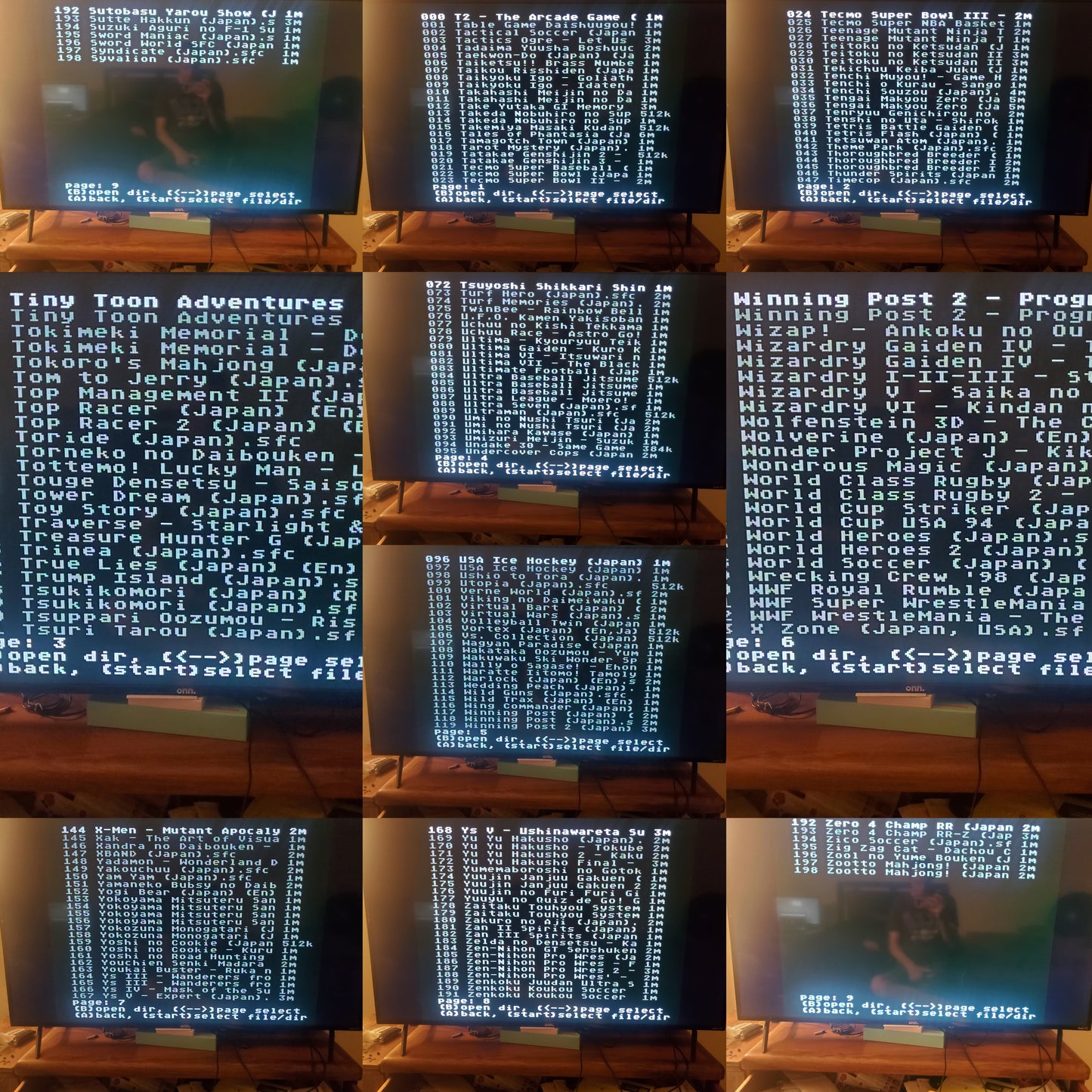 SNES Video Game Cartridges Super Nintendo Huge Collection