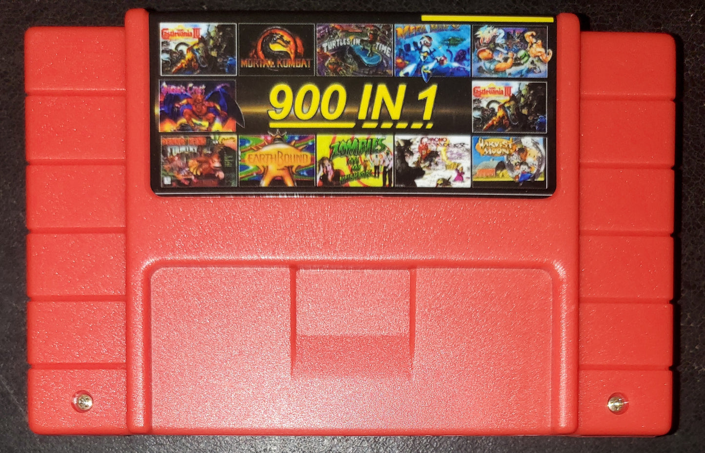 900 Games in 1 SNES Video Game Cartridge Super Nintendo