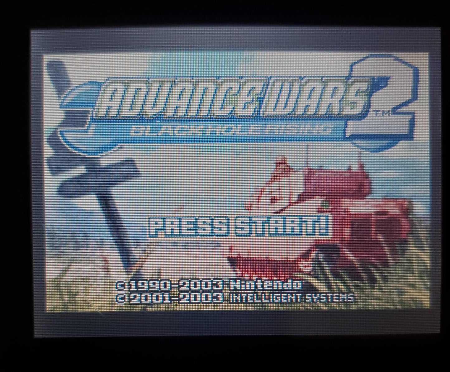 Advance Wars 2 Black Hole Rising GBA Video Game Game Boy Advance
