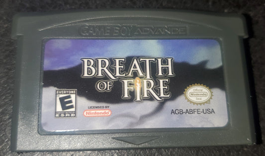 Breath of Fire 1 GBA Video Game Cartridge Nintendo Game Boy Advance
