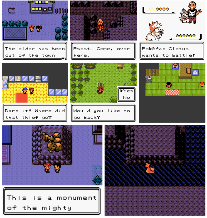 Pokemon Dark Energy GBC ROM Hack Video Game Custom Gameboy Color