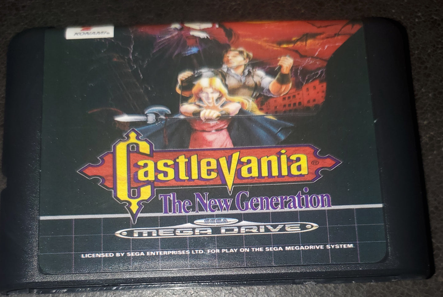 Castlevania The New Generation Sega Genesis Mega Drive Video Game