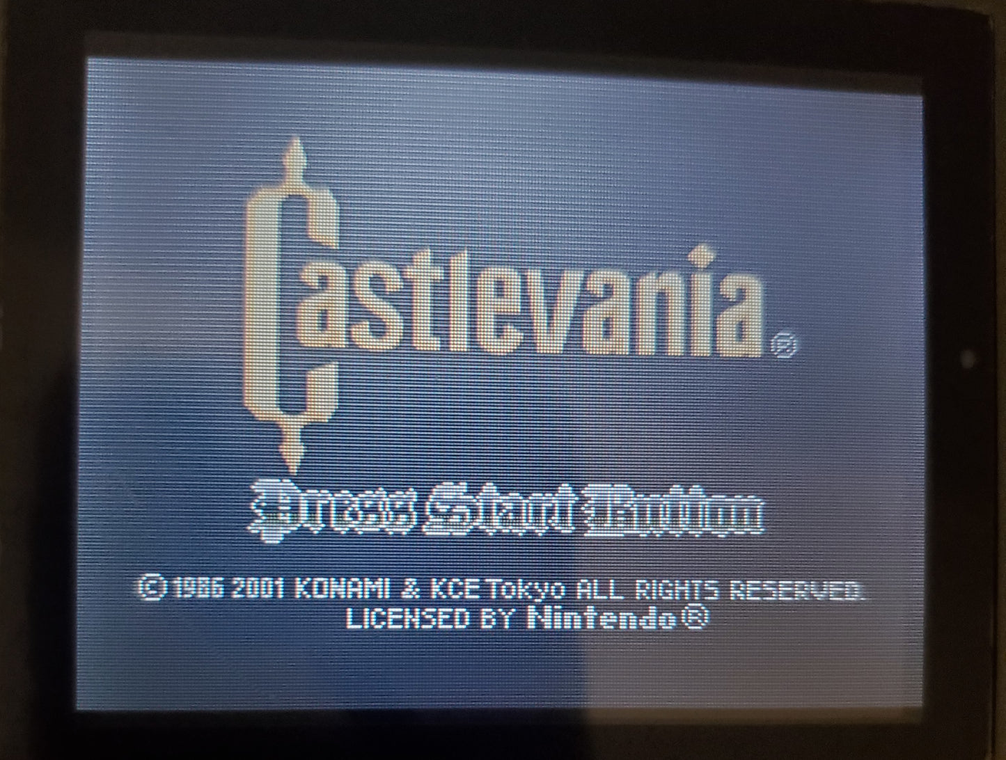 Castlevania Triple Pack Advance GBA Game Cartridge Boy Advance 3 in 1