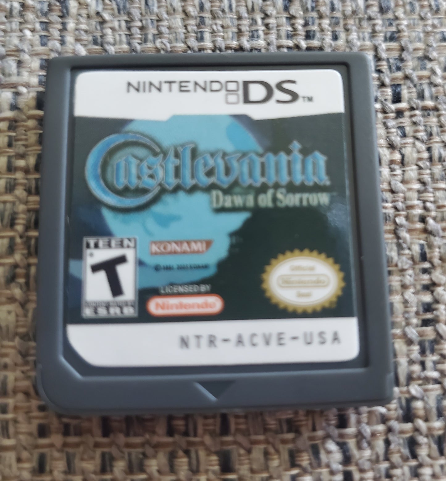 Castlevania Dawn of Sorrow Video Game Nintendo DS