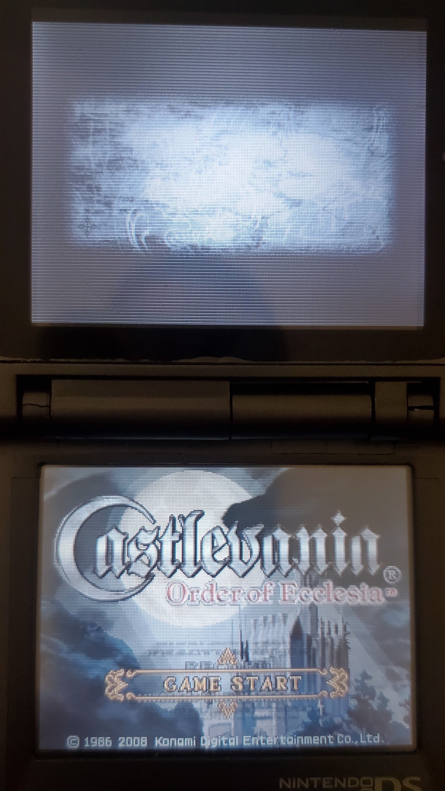 Castlevania Order of Ecclesia Video Game Nintendo DS