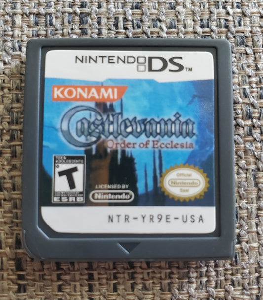 Castlevania Order of Ecclesia Video Game Nintendo DS