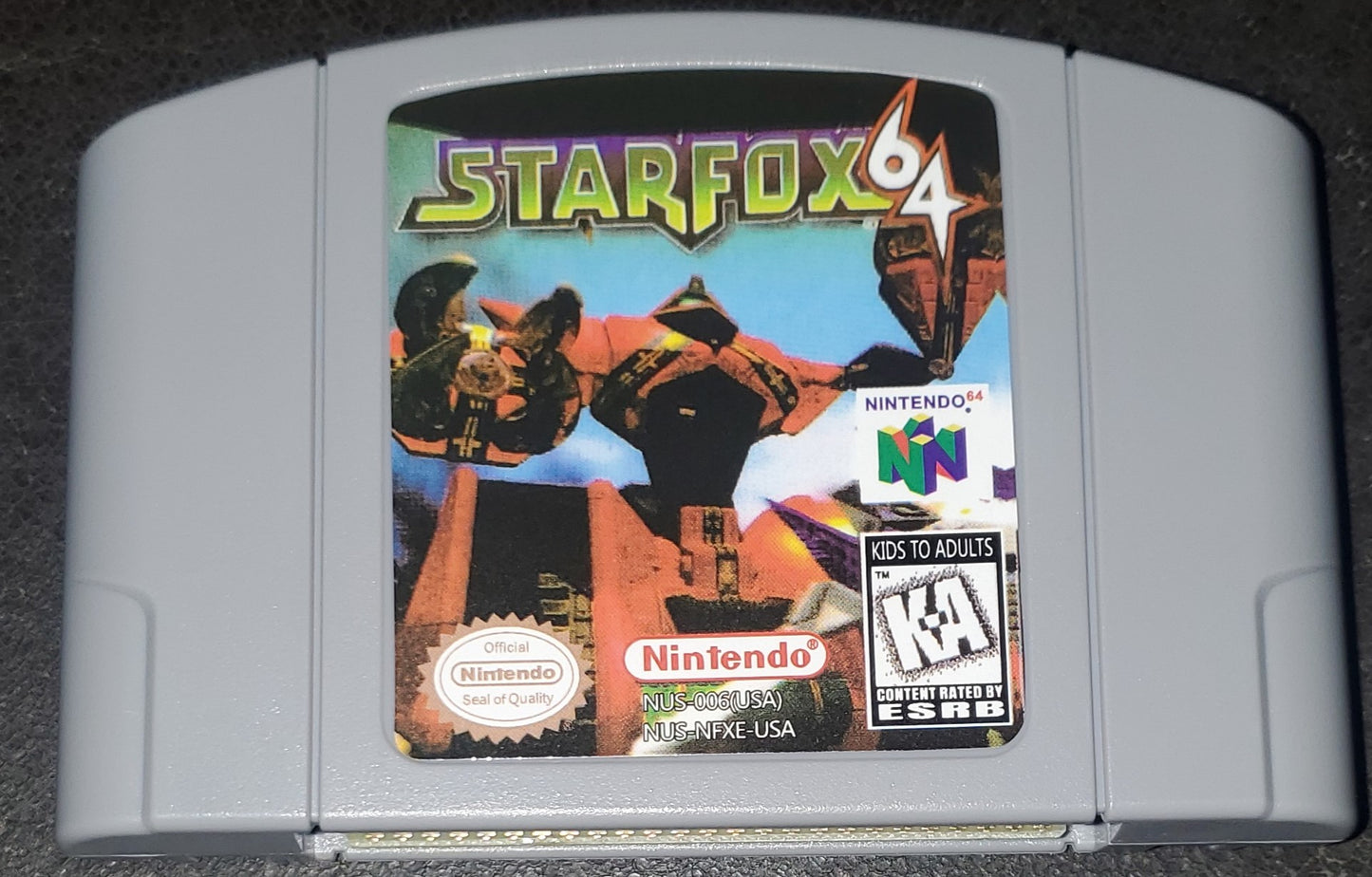 StarFox 64 N64 Nintendo 64 Video Game Cartridge