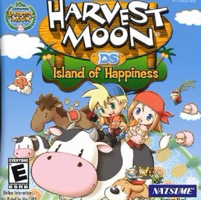 Harvest Moon DS Island of Happiness Video Game Nintendo DS 2007