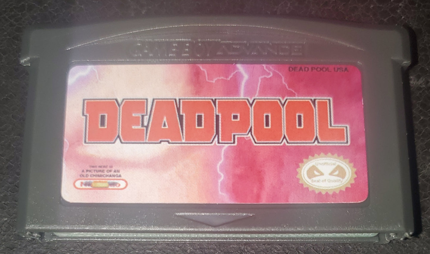Deadpool GBA Video Game Boy Advance 2019 Nintendo