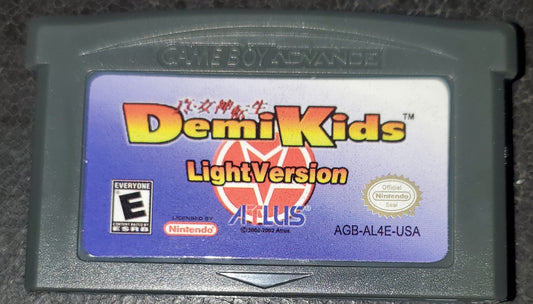 Demi Kids Light Version GBA Video Game Boy Advance Nintendo