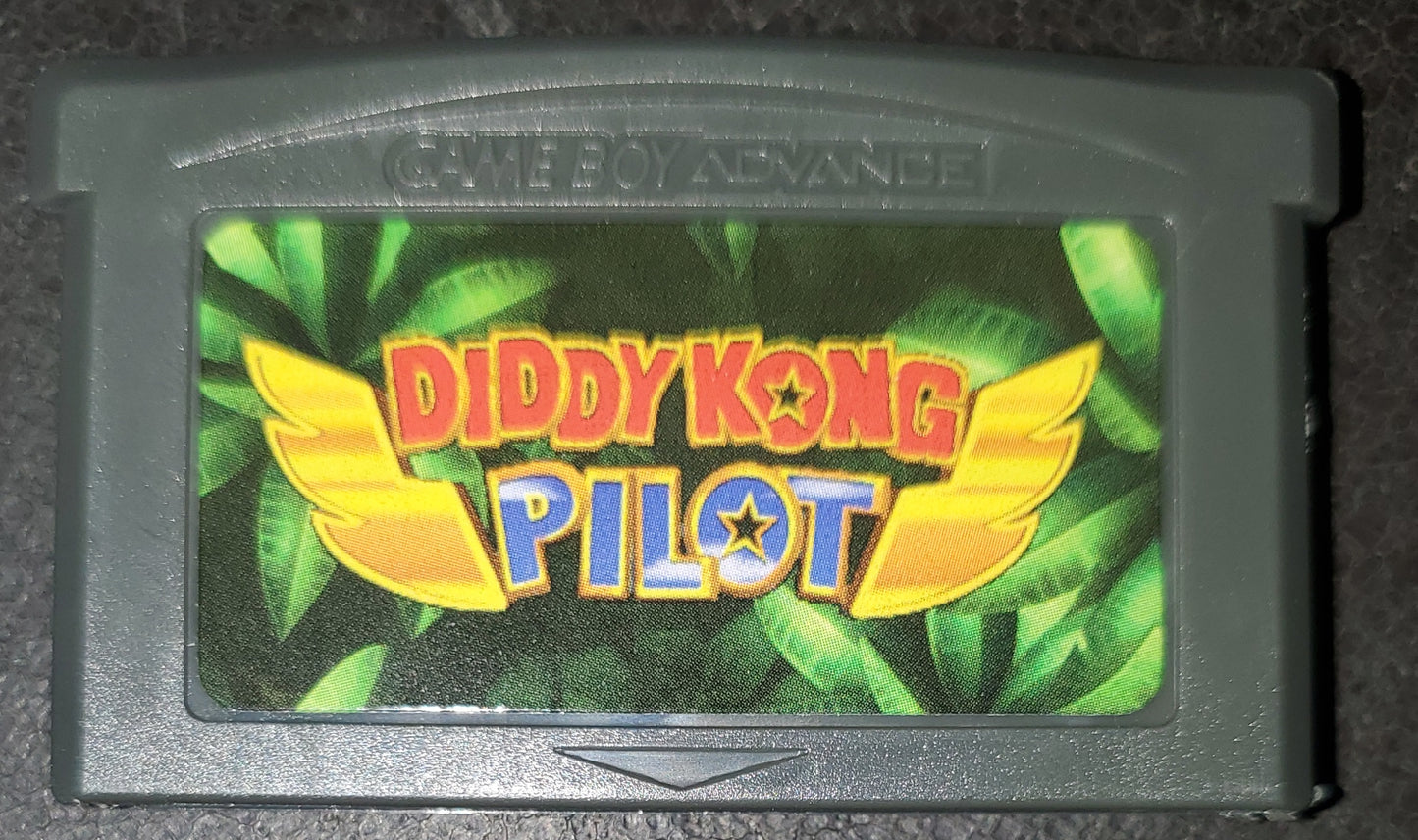 Diddy Kong Pilot GBA Video Game Boy Advance Nintendo