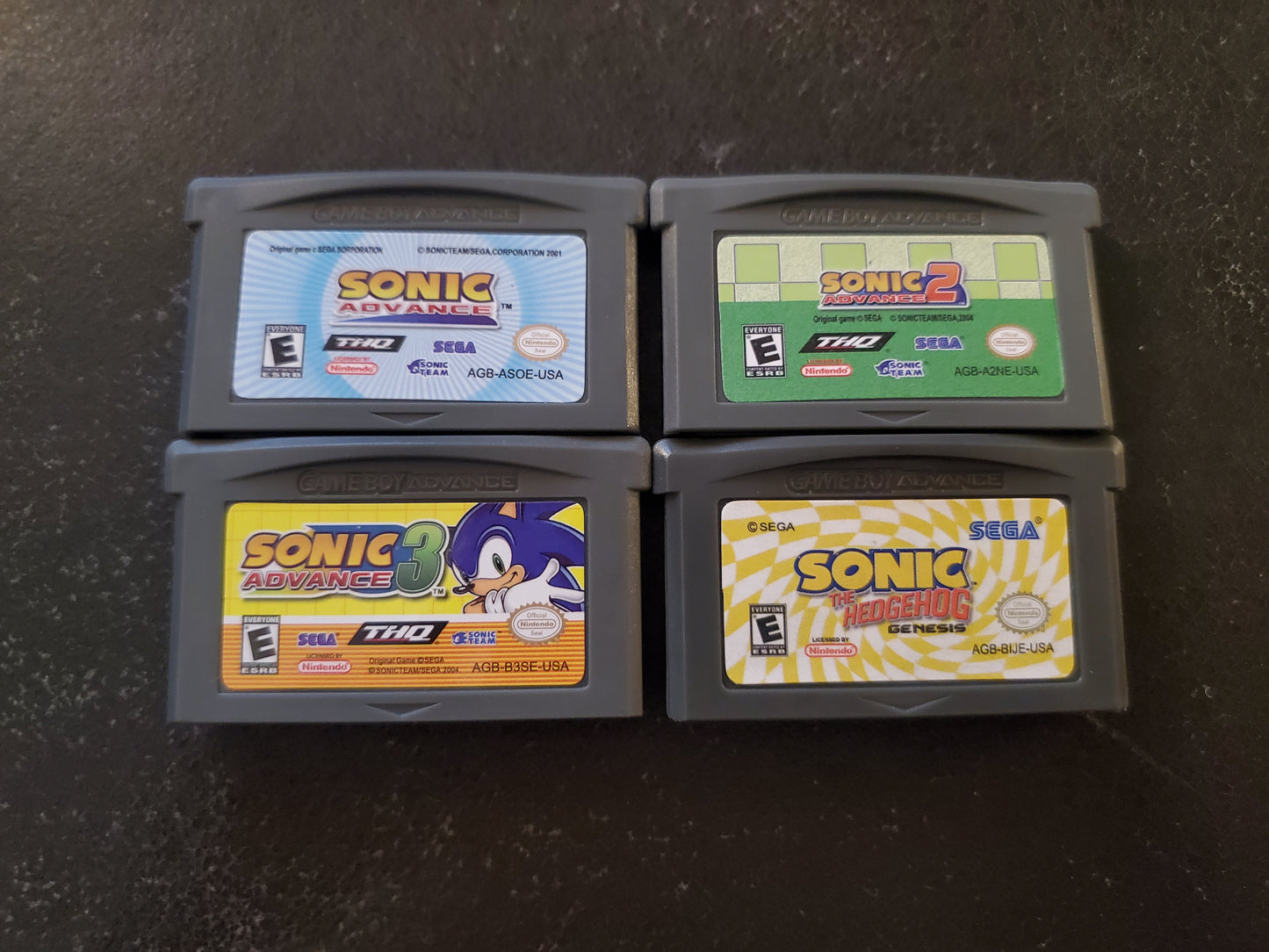 GBA Video Games Collection Bundle Lot Nintendo Gameboy Advance