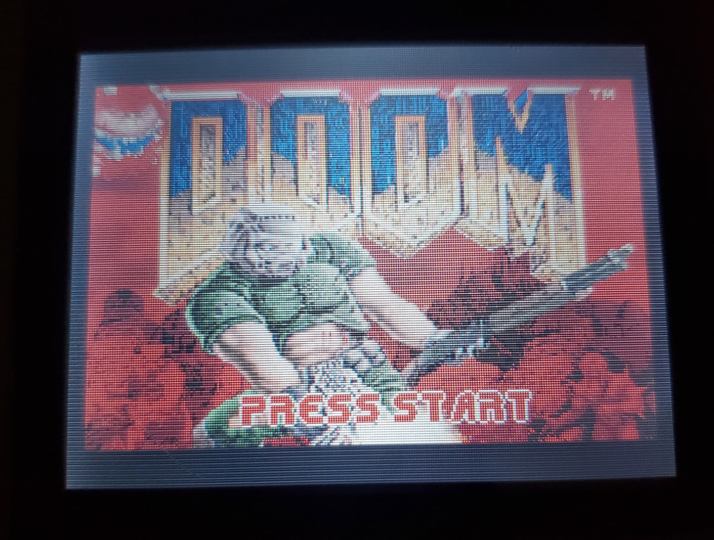 Doom 1 GBA Video Game Boy Advance