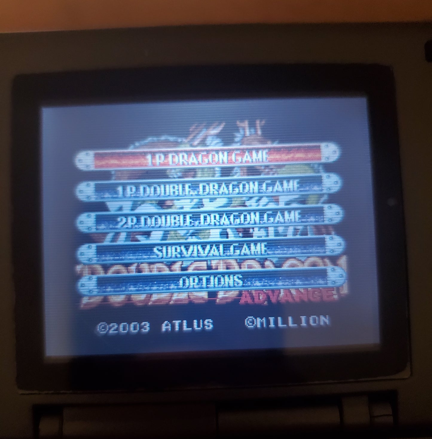 Double Dragon Advance GBA Video Game Nintendo Game Boy Advance 2003