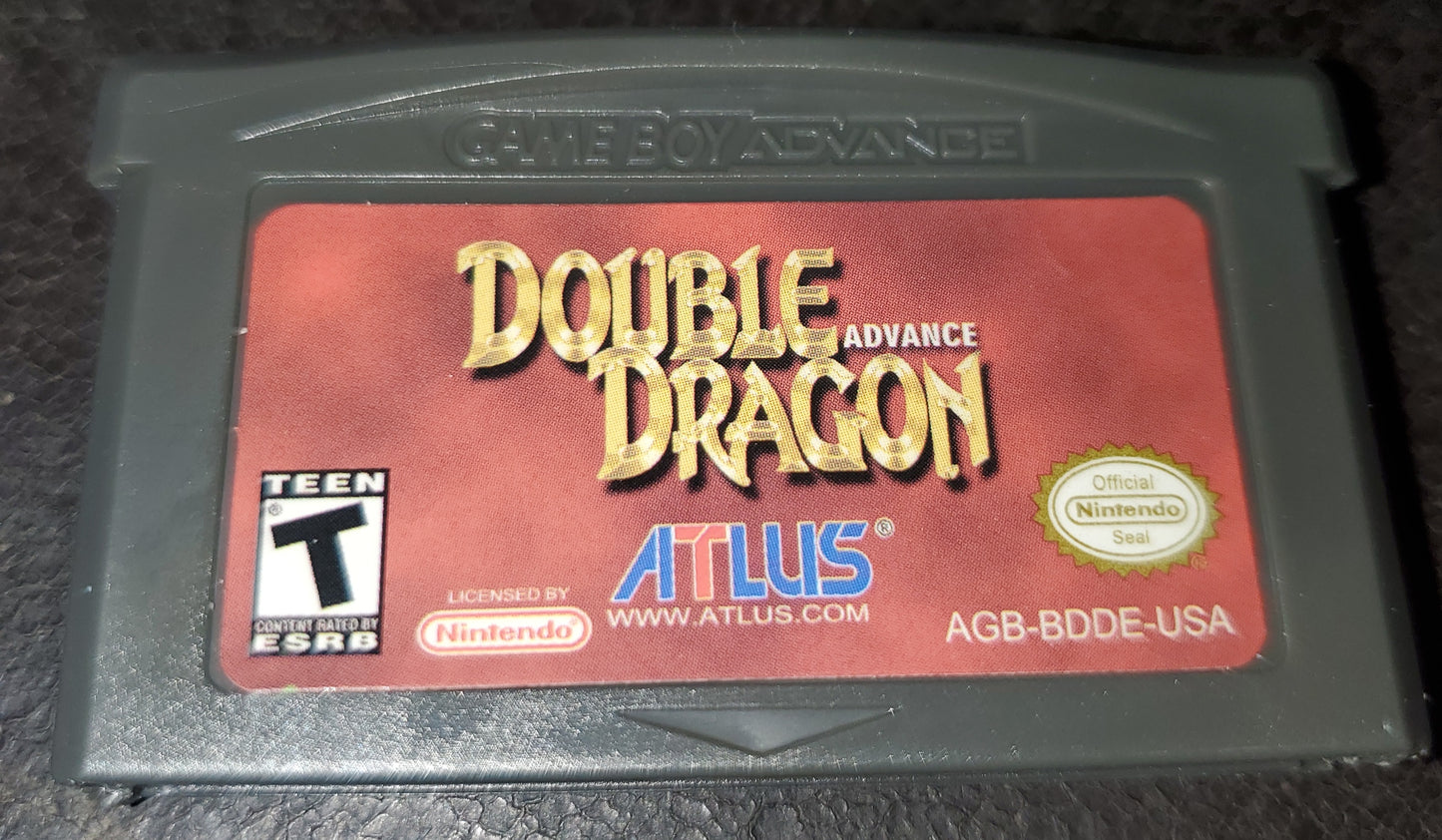 Double Dragon Advance GBA Video Game Nintendo Game Boy Advance 2003