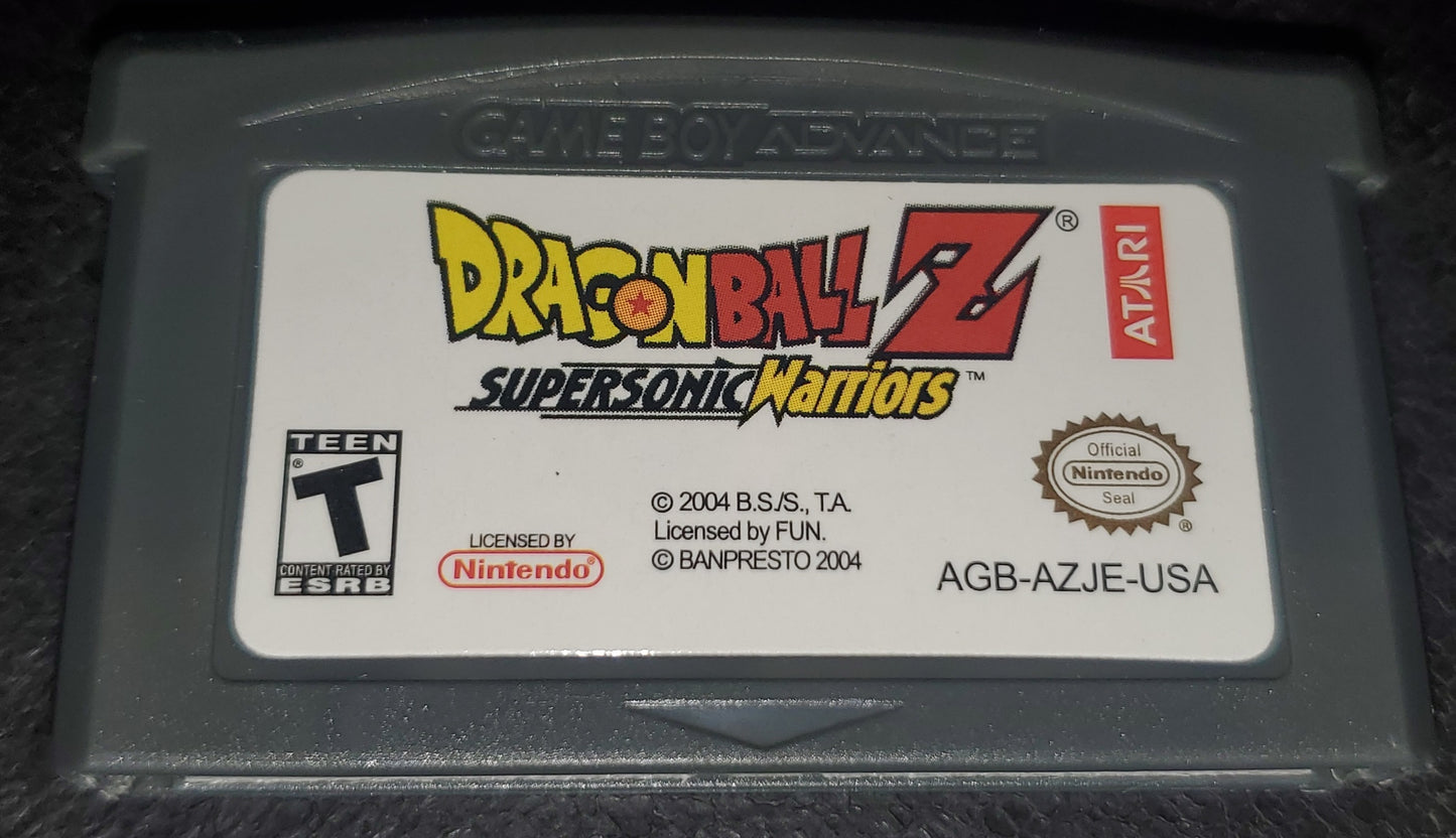 Dragonball Z Supersonic Warriors GBA Video Game Boy Advance DBZ