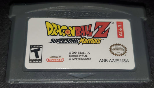 Dragonball Z Supersonic Warriors GBA Video Game Boy Advance DBZ
