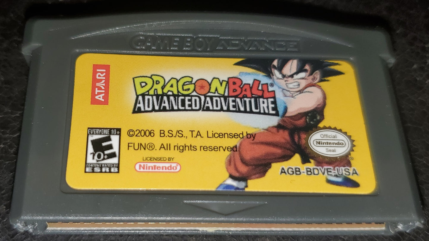 Dragonball Advanced Adventure GBA Video Game Game Boy Advance 2004 DBZ