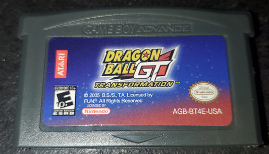 Dragonball GT Transformation GBA Video Game Boy Advance 2005 DBZ