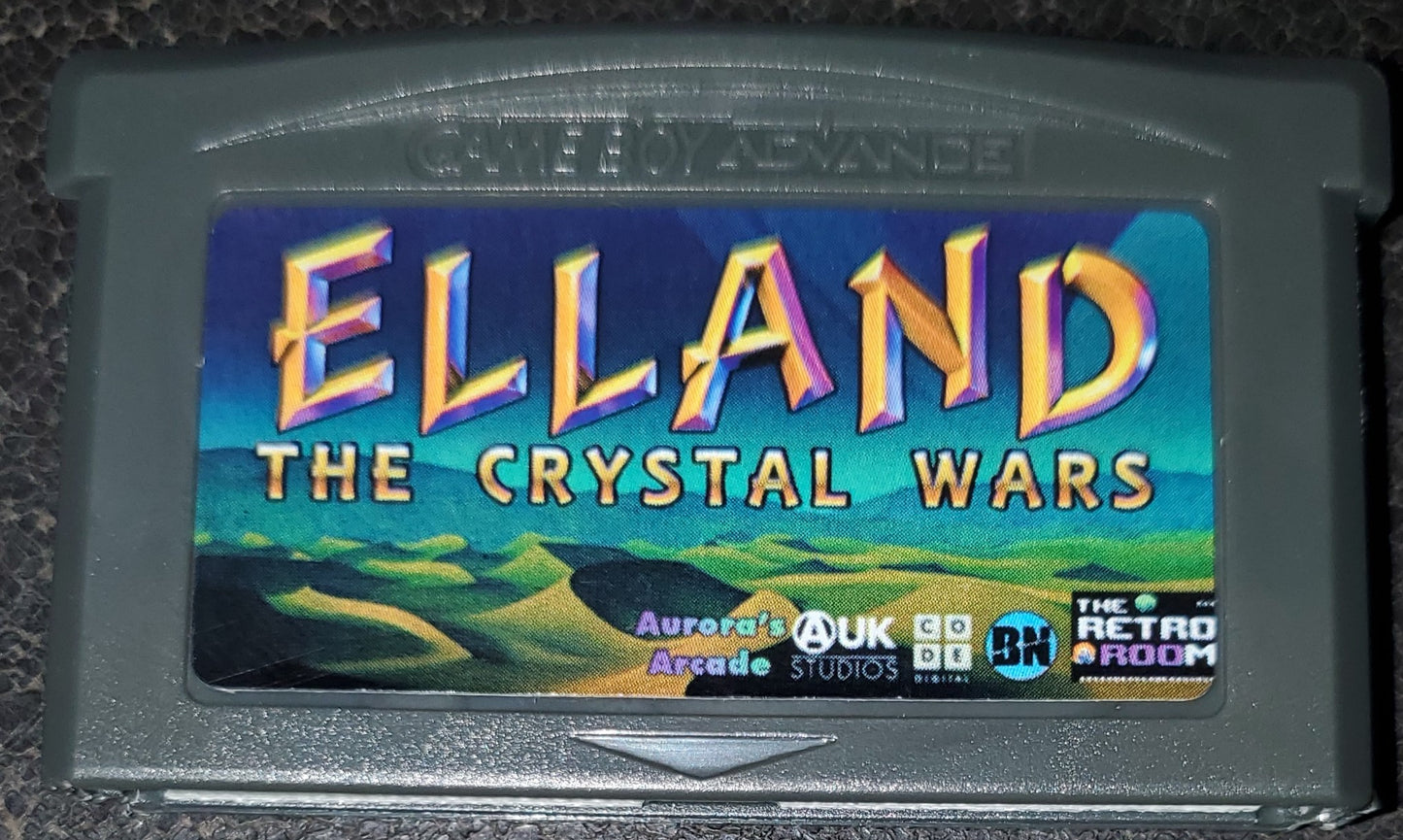 Elland The Crystal Wars GBA Video Game Boy Advance Nintendo