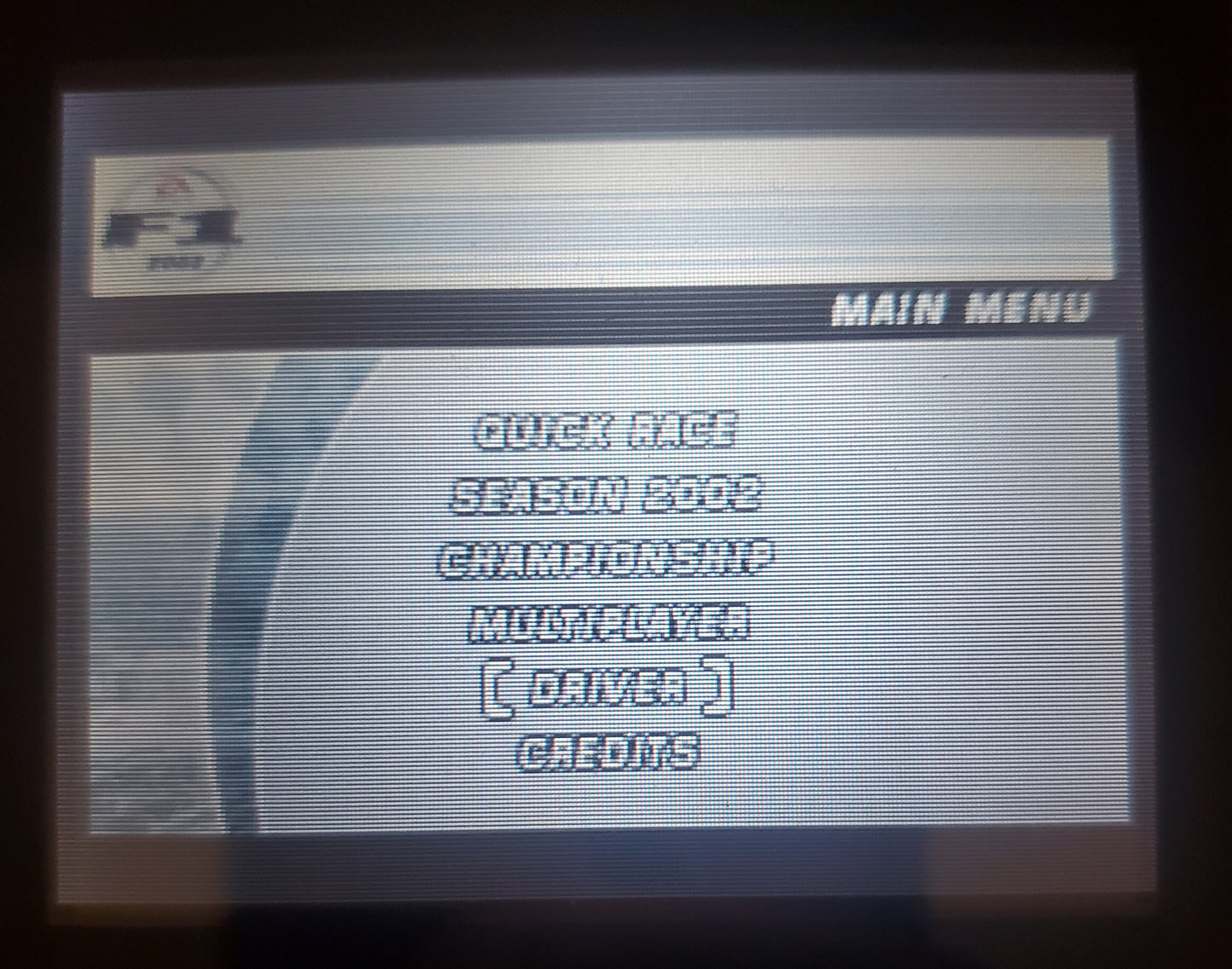 F-1 2002 GBA Video Game Boy Advance