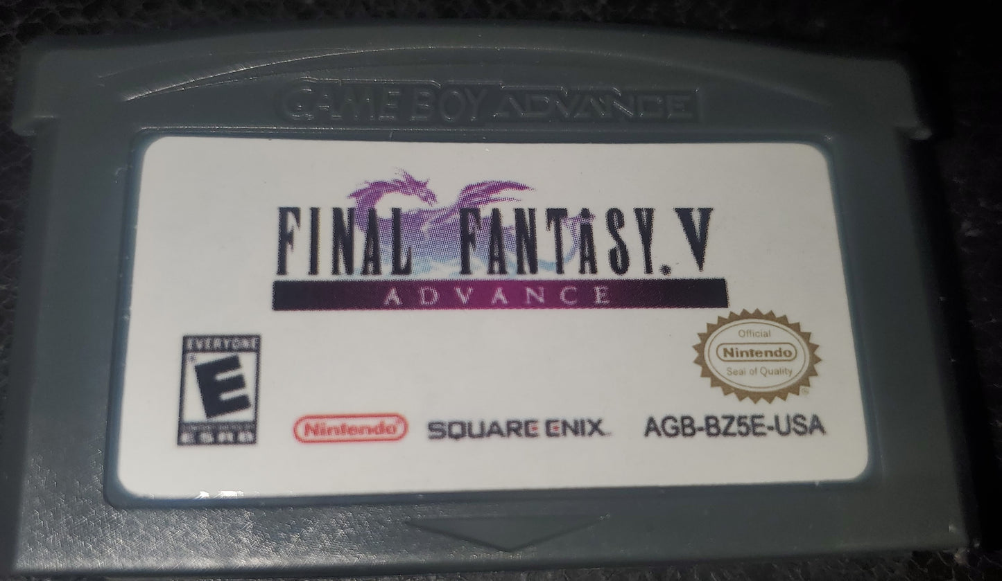 Final Fantasy V Advance GBA Video Game Boy Advance Nintendo