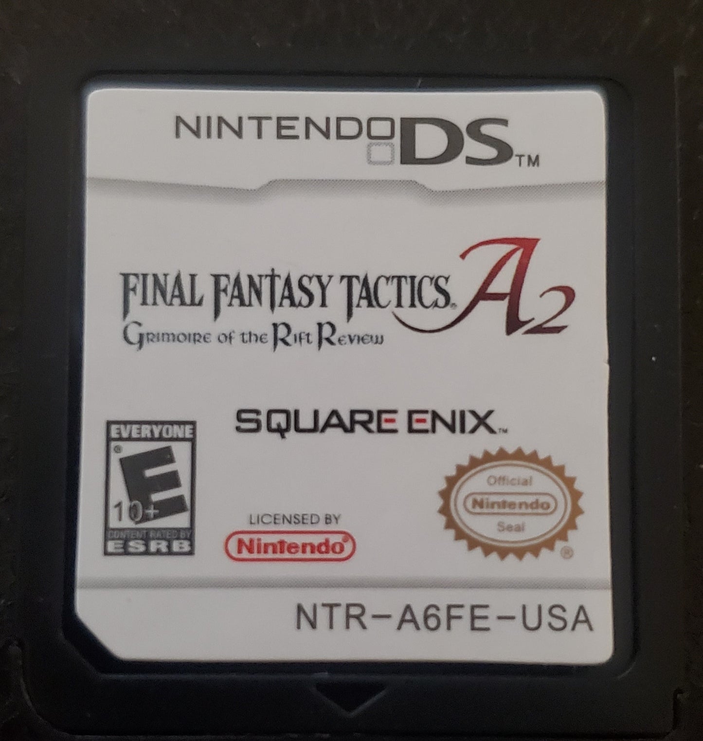 Final Fantasy A2 Video Game Nintendo DS