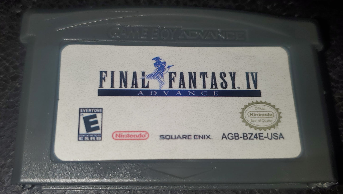Final Fantasy IV Advance GBA Video Game Boy Advance Nintendo