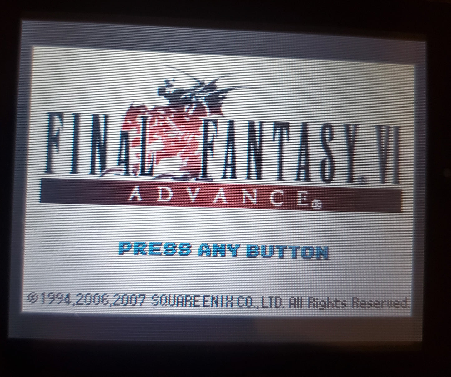 Final Fantasy 5 in 1 Fivefold Pack Video Game Cartridge GBA Game Boy Advance