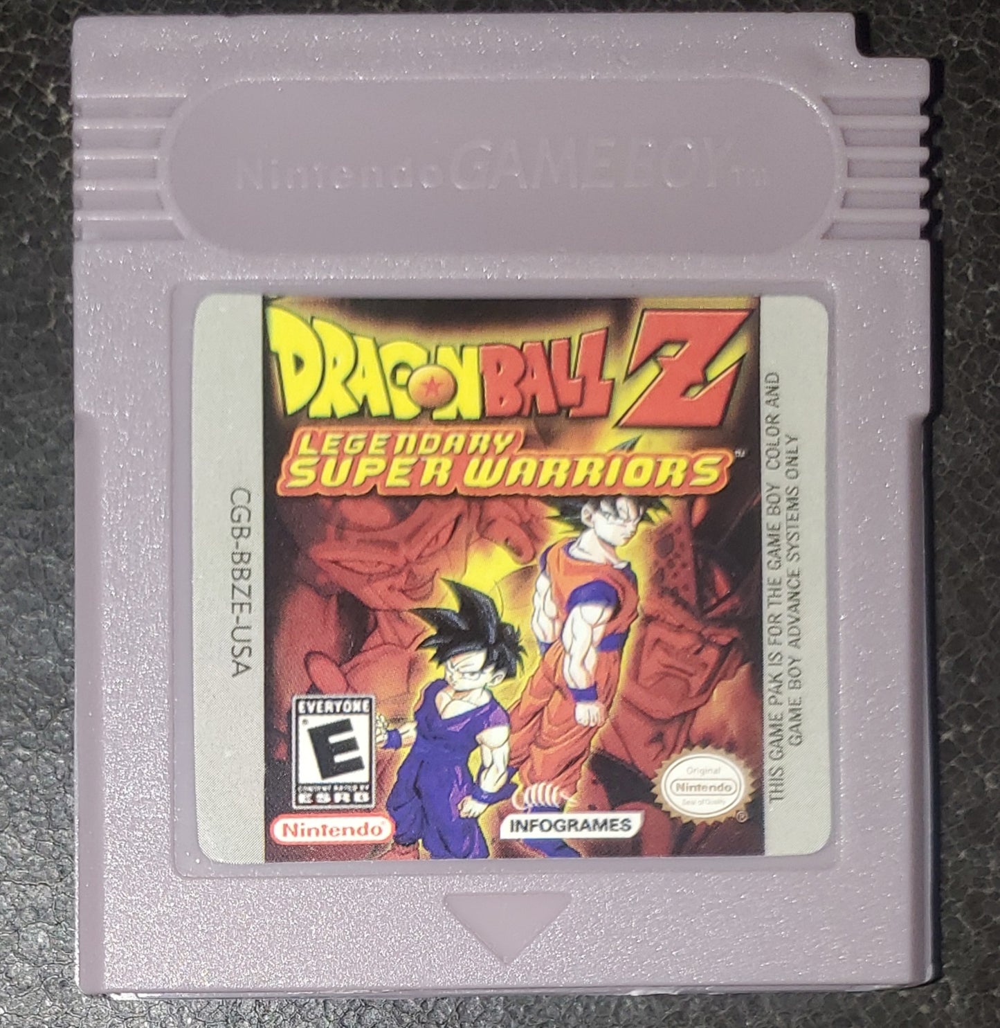 DBZ Legendary Super Warriors GBC Gameboy Color Video Game Boy