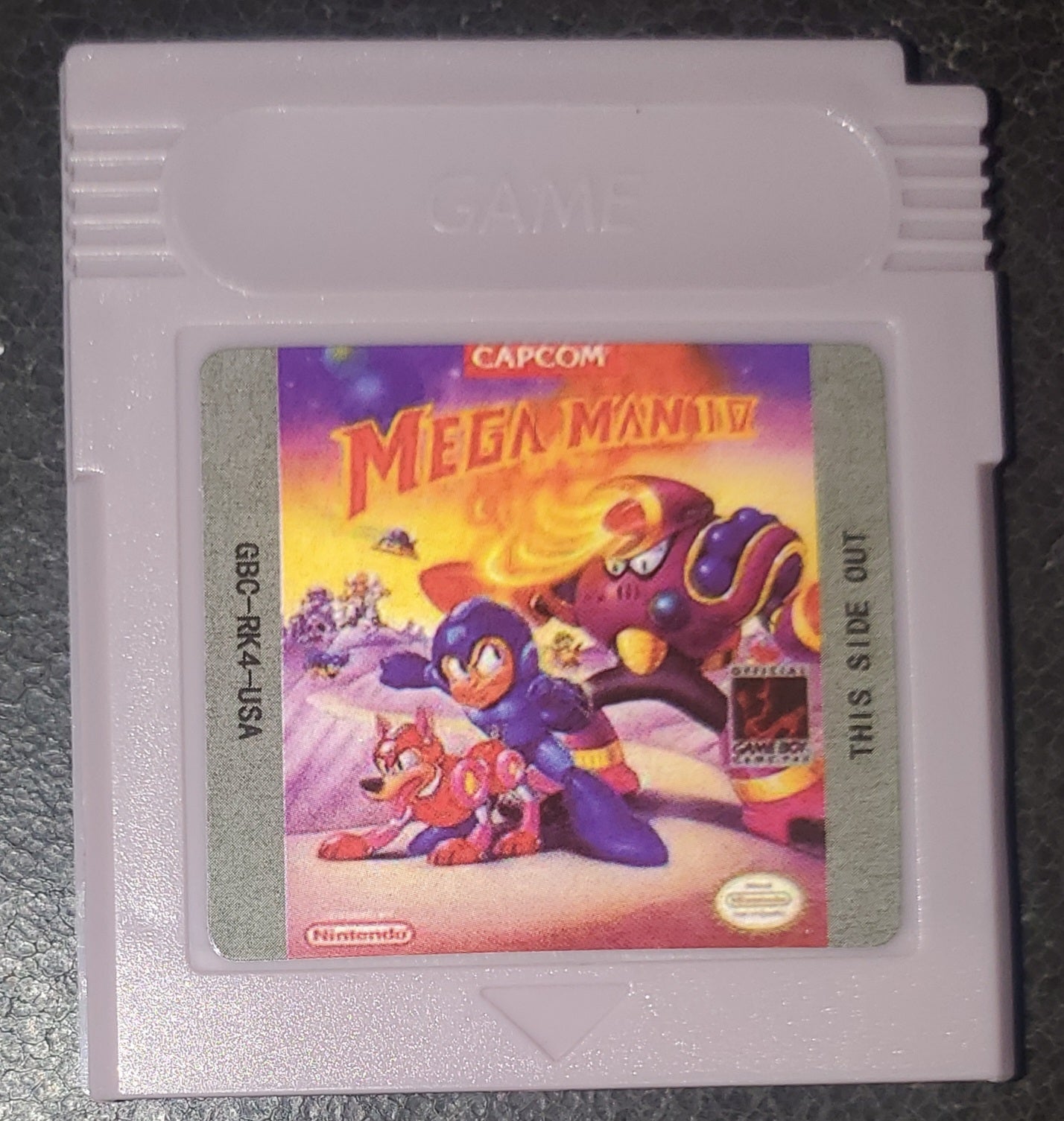 Mega Man 4 GB Video Game Boy