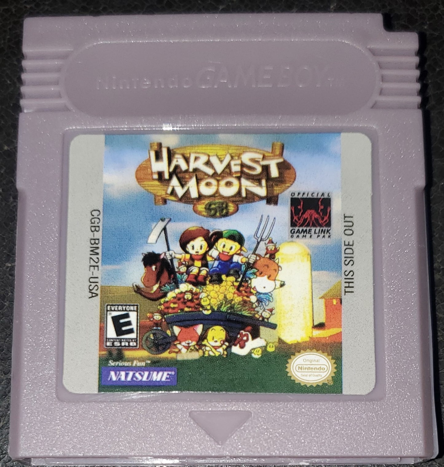 Mega Man and Harvest Moon GB Gameboy Video Game Cartridge